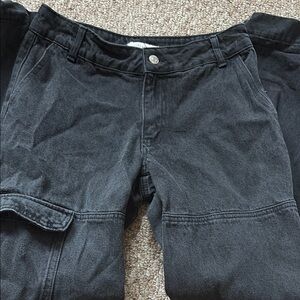 Forever 21 Charcoal Denim Pants
